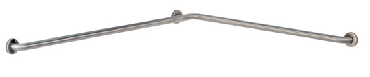 The Bobrick B-6897 is one of our two-wall ADA bathroom grab bars in stainless steel with a satin finish.