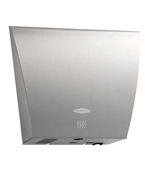 The Bobrick B-7125 is a surface-mounted ADA-compliant automatic hand dryer.