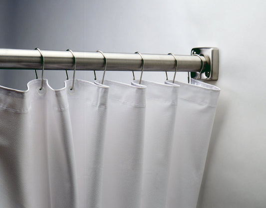 The Bobrick B-204-1 is a stainless steel shower curtain hook.