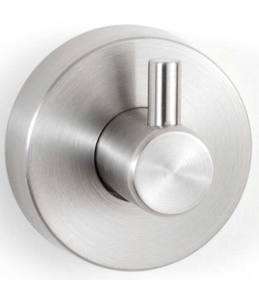 The Bobrick B-542 is a coat hook in stainless steel with a satin finish.