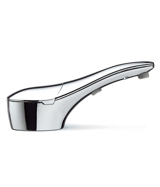 The Bobrick B-828 is an automatic, "touch-free" foam soap dispenser with a chrome finish.