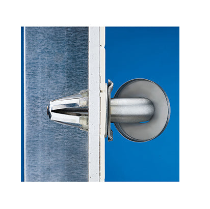 The Bobrick B-251-4 is a WingItgrab bar fastener in stainless steel.