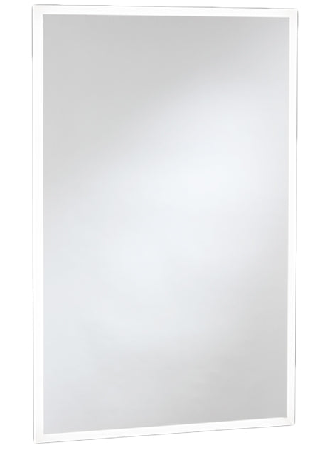 The Bobrick B-167 Series is an LED light backlit mirror with a dimming option.