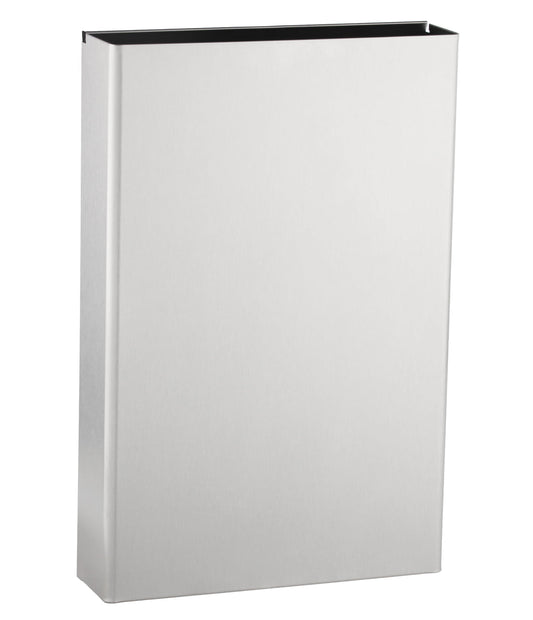 The Bobrick B-366-60, an interchangeable 6-gallon waste receptacle.
