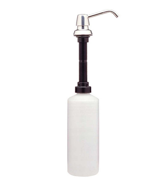 The full Bobrick B-822 soap dispenser.