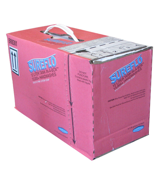 The B-81212 is a SureFlo  pink lotion hand soap cartridge.